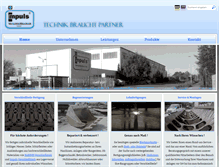 Tablet Screenshot of impuls-verschleisstechnik.de